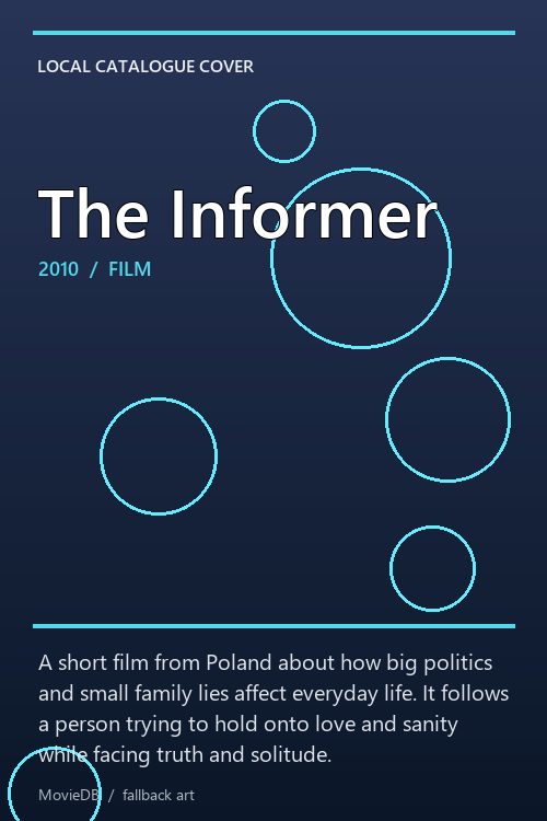 The Informer poster