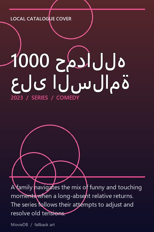 1000 حمدالله على السلامة poster