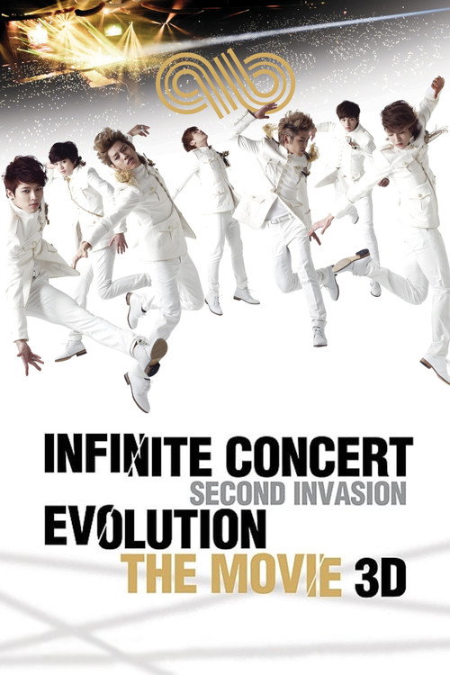 INFINITE CONCERT SECOND INVASION<br />EVOLUTION THE MOVIE 3D poster