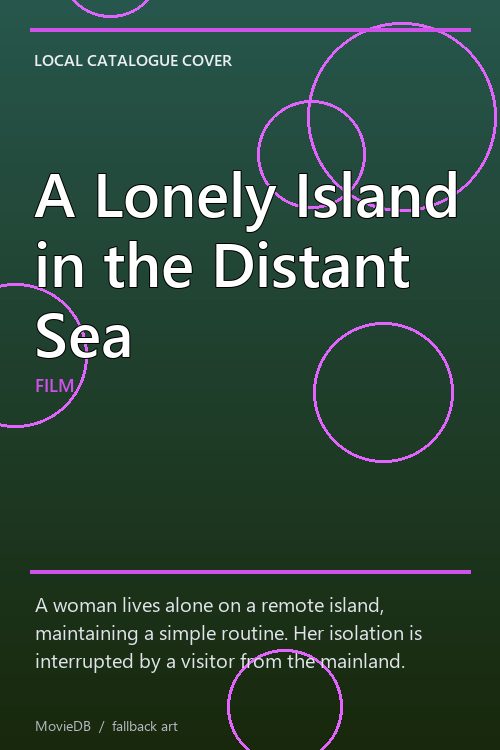 A Lonely Island in the Distant Sea poster