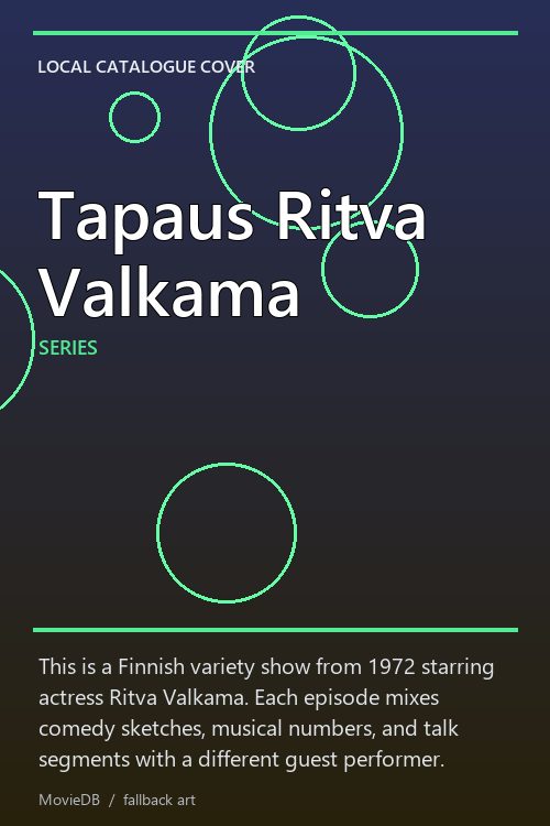 Tapaus Ritva Valkama poster