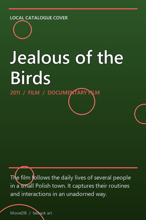 Jealous of the Birds poster