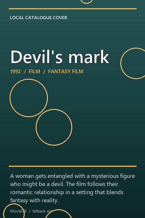 Devil's mark poster