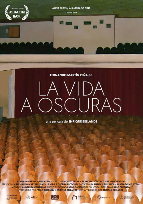 La vida a oscuras poster