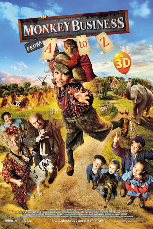 Monkey Business from A to Z poster