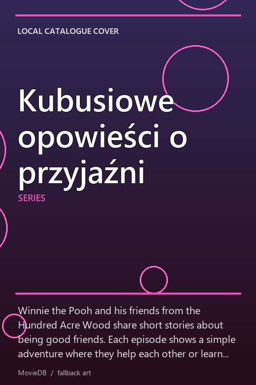 Kubusiowe opowieści o przyjaźni poster