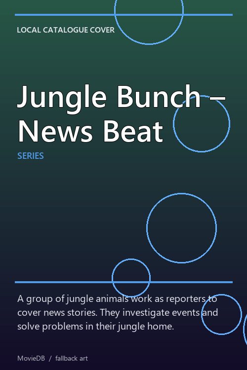 Jungle Bunch – News Beat poster
