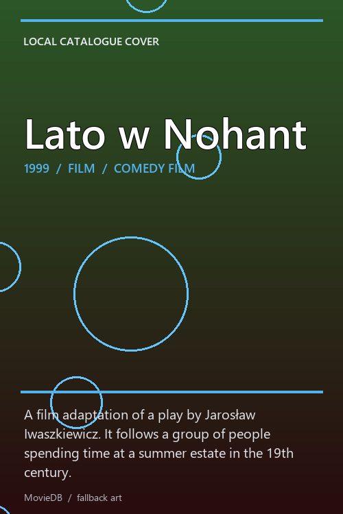 Lato w Nohant poster