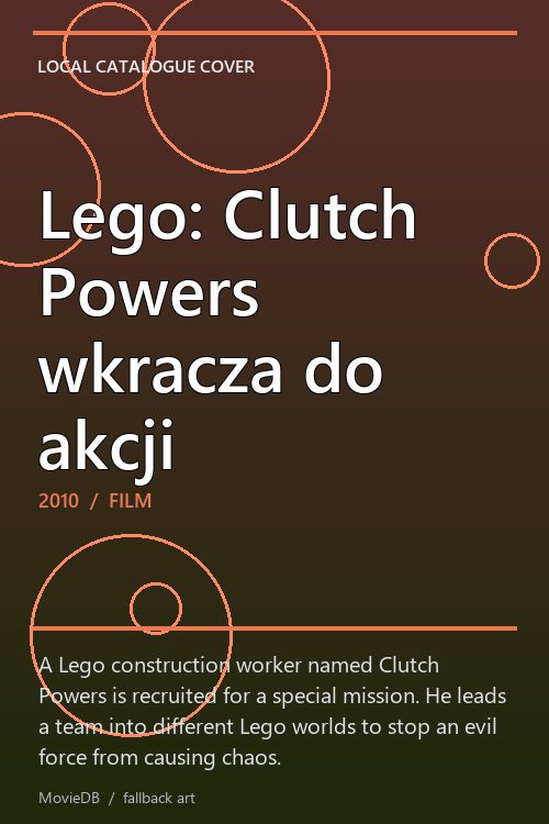 Lego: Clutch Powers wkracza do akcji poster