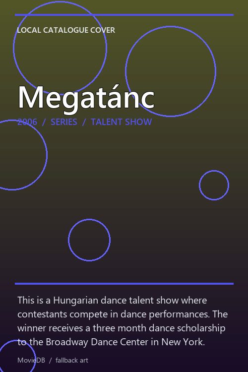Megatánc poster