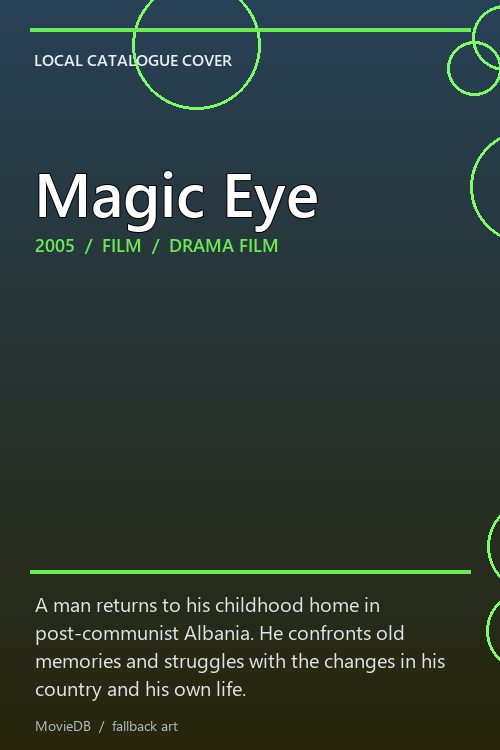 Magic Eye poster