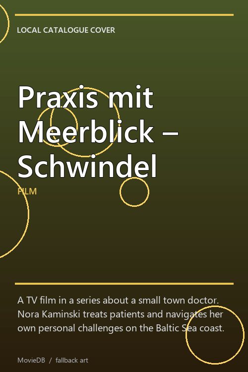 Praxis mit Meerblick – Schwindel poster