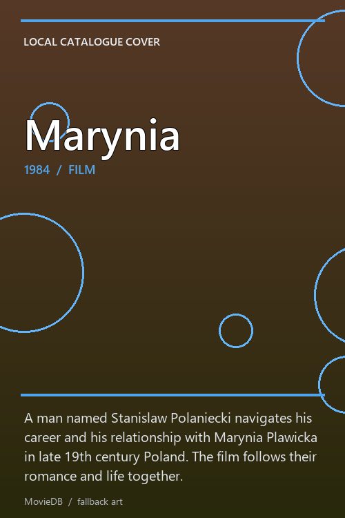 Marynia poster