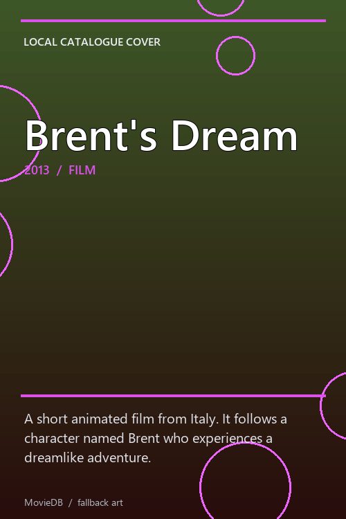 Brent's Dream poster