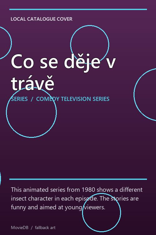 Co se děje v trávě poster
