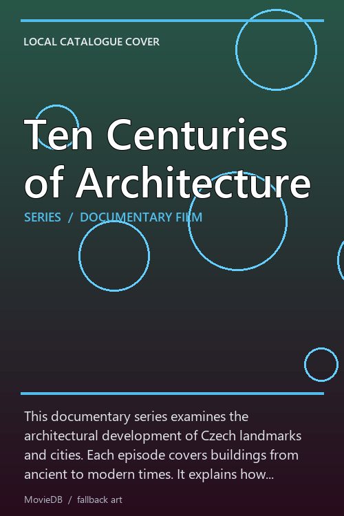 Ten Centuries of Architecture poster