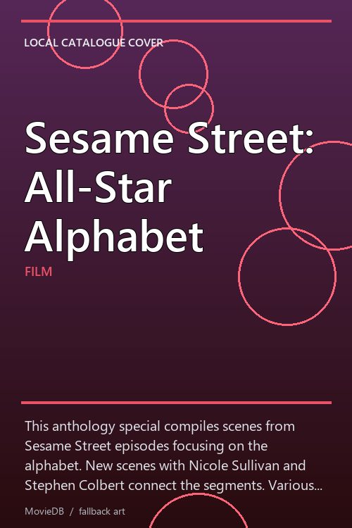 Sesame Street: All-Star Alphabet poster