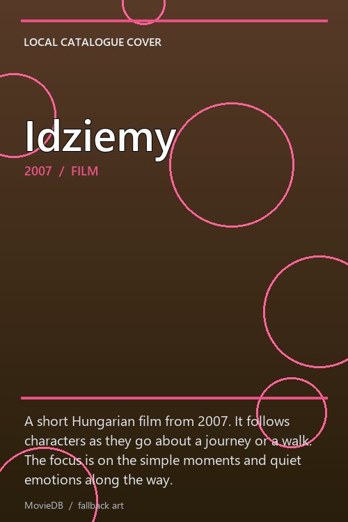 Idziemy poster