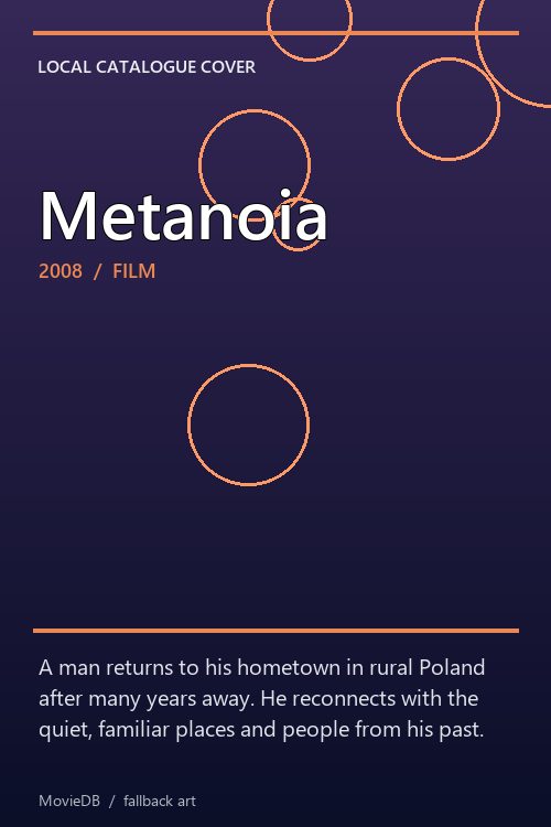 Metanoia poster