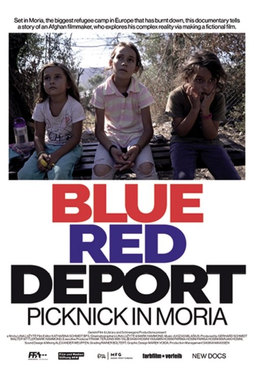 Picknick in Moria – Blue Red Deport poster