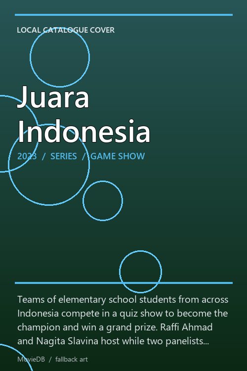 Juara Indonesia poster