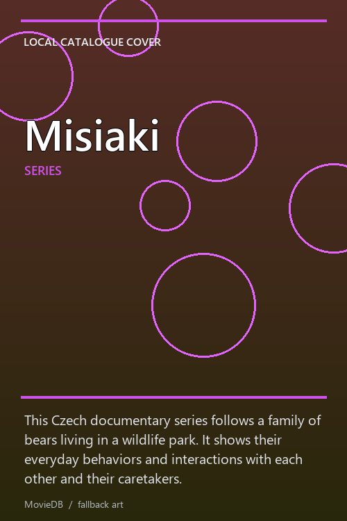 Misiaki poster
