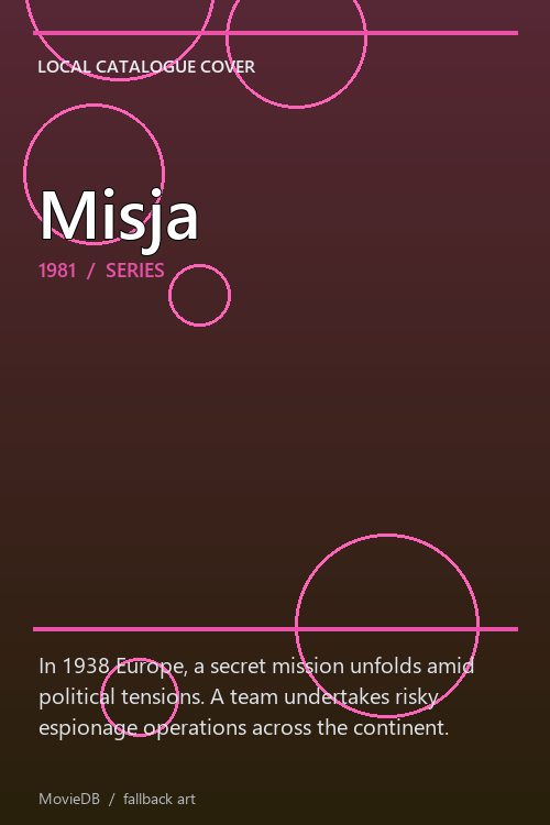 Misja poster