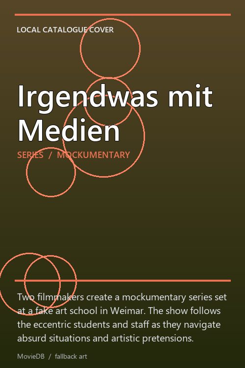 Irgendwas mit Medien poster