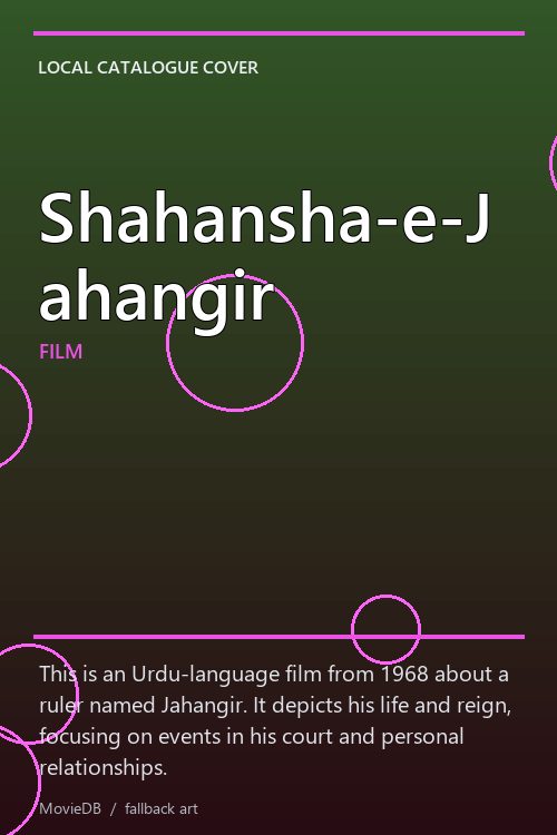 Shahansha-e-Jahangir poster