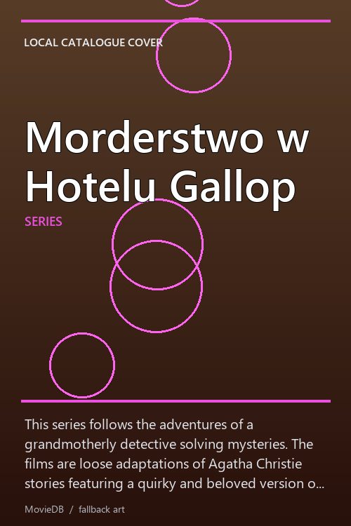Morderstwo w Hotelu Gallop poster
