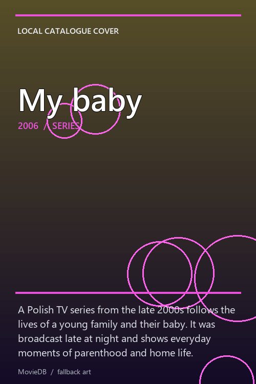 My baby poster