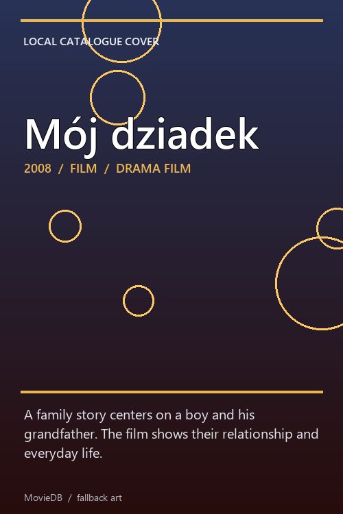 Mój dziadek poster