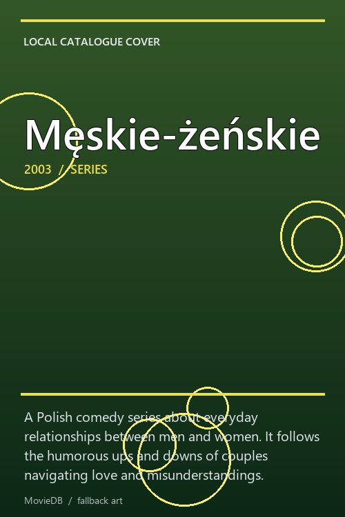 Męskie-żeńskie poster