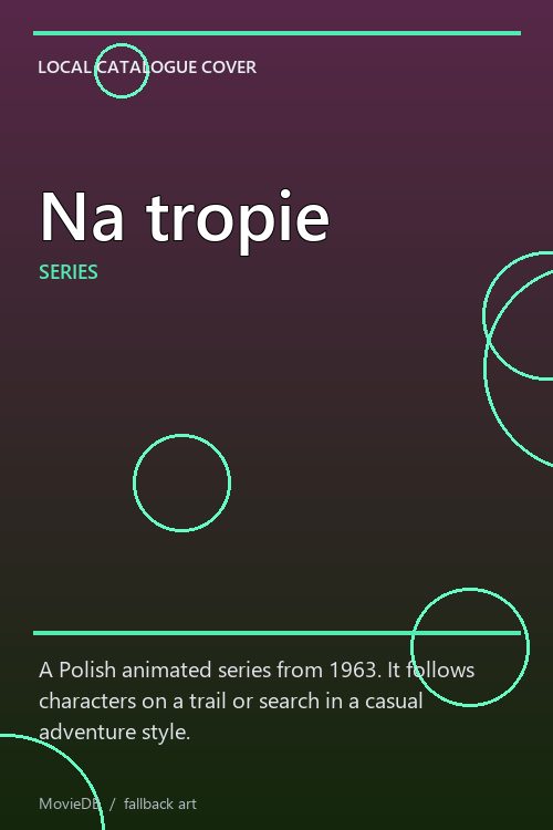 Na tropie poster