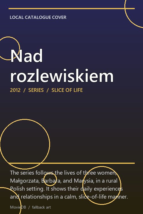 Nad rozlewiskiem poster