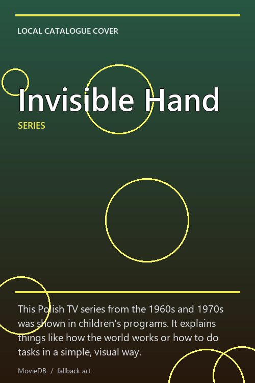 Invisible Hand poster