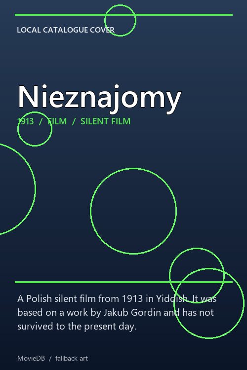 Nieznajomy poster