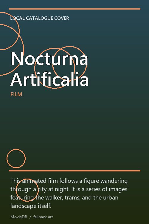Nocturna Artificalia poster