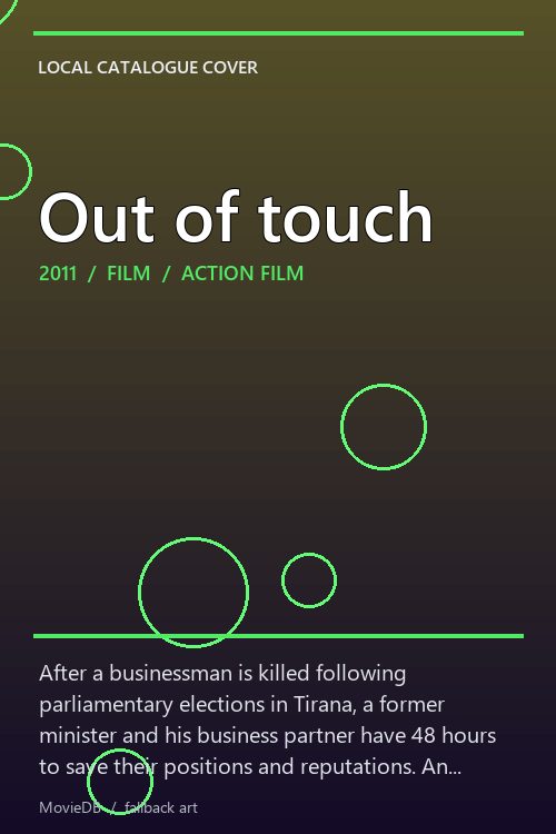 Out of touch poster