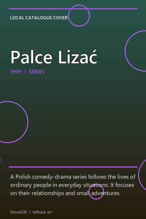 Palce Lizać poster