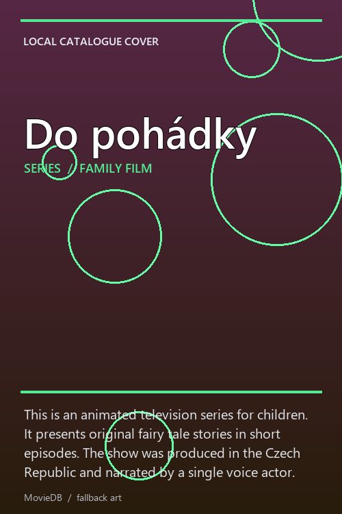 Do pohádky poster