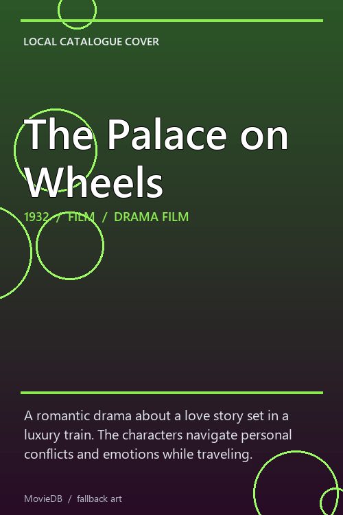 The Palace on Wheels poster