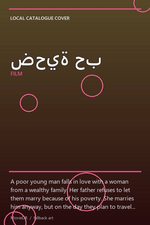 ضحية حب poster