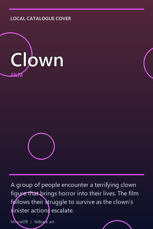 Clown poster
