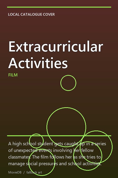 Extracurricular Activities poster