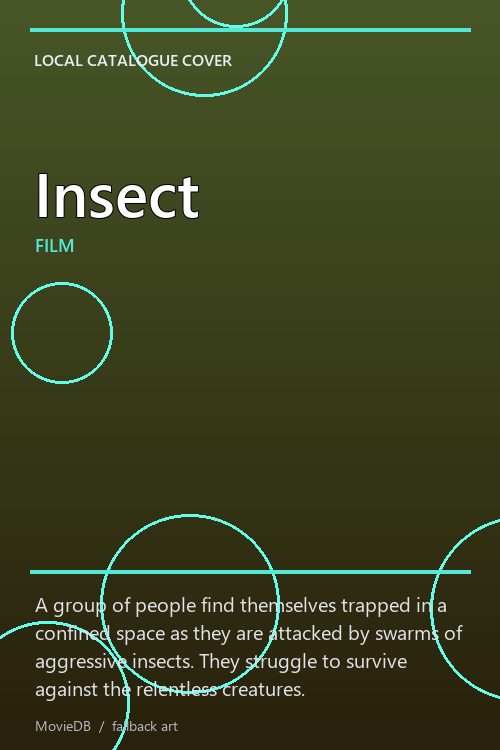 Insect poster