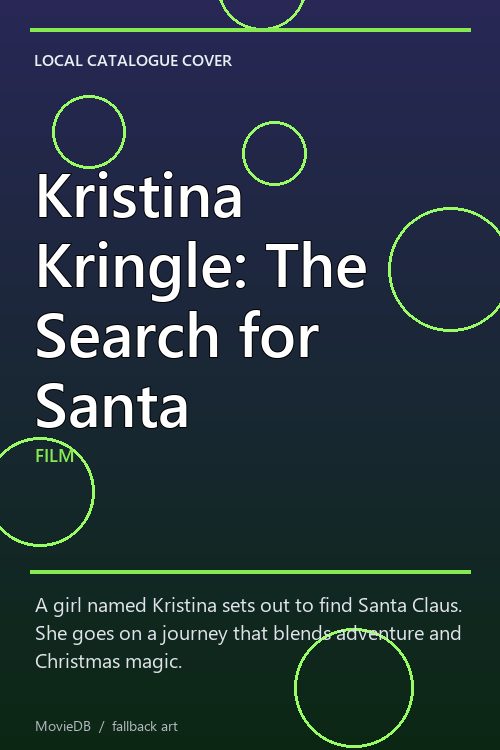 Kristina Kringle: The Search for Santa poster