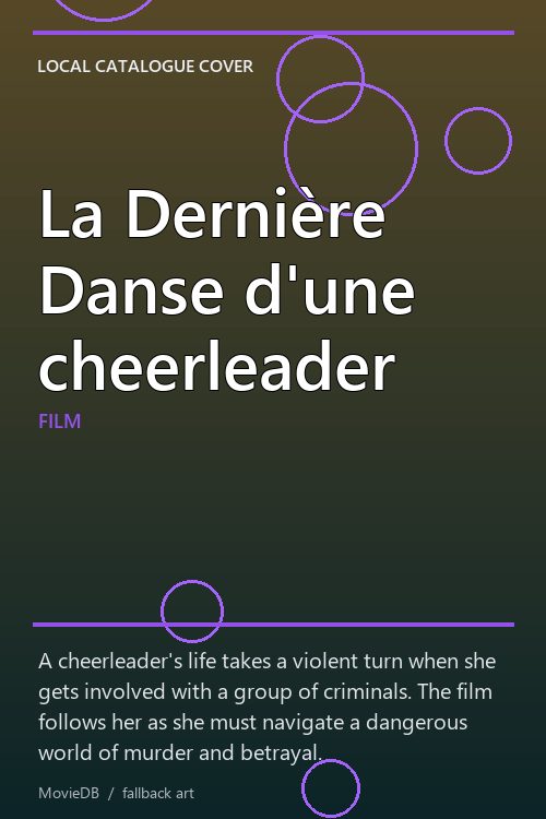 La Dernière Danse d'une cheerleader poster