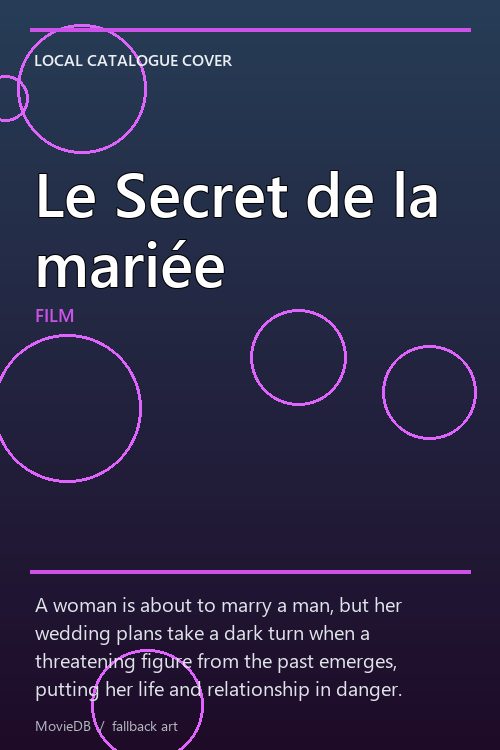 Le Secret de la mariée poster