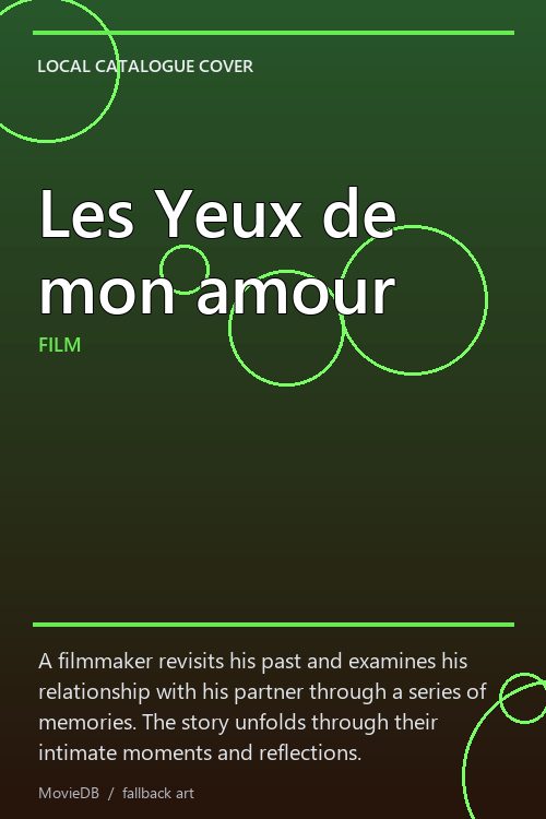 Les Yeux de mon amour poster